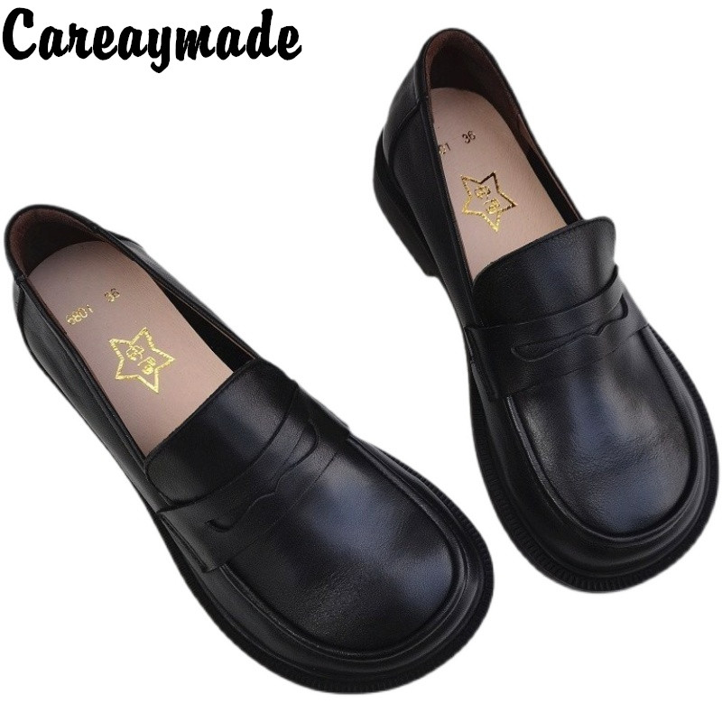 Women'S Shoes To Men'S Size - Careaymade-frauen Casual Schuhe Slip auf Oxford
