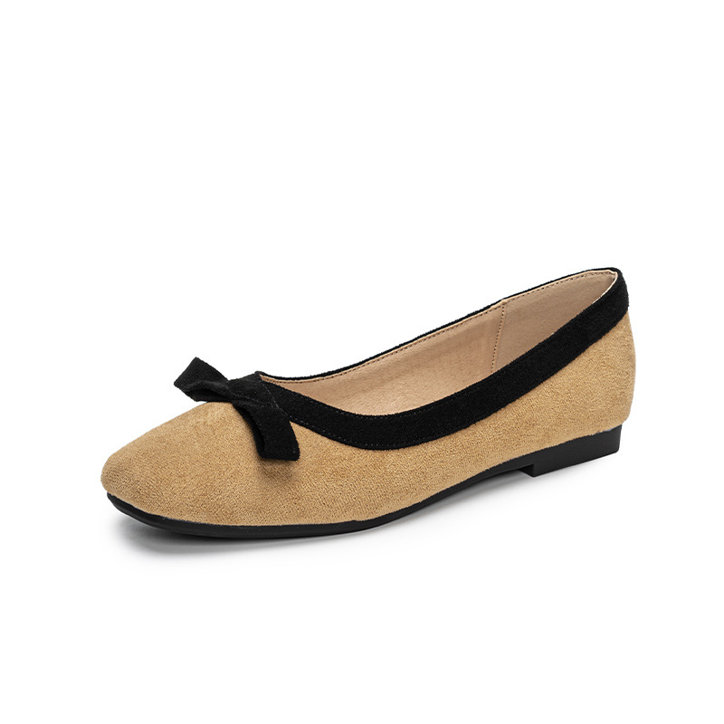 Loafer Flat Women - Große Größen Damen-Flachschuhe mit weicher Samtoberfläche,