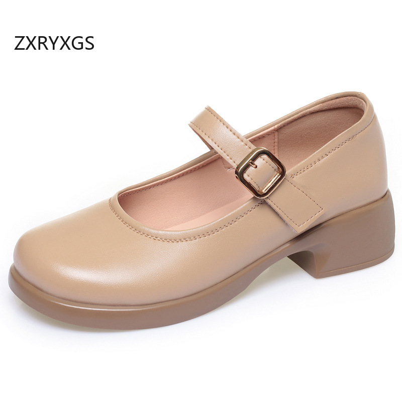 Women Shoes Size 4 In Cm - ZXRYXGS Bestseller 2026 Neue Herbst Echtleder
