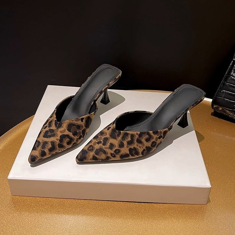 Leopard Print Heels - 2025 neue Frühjahr Neue Leopard Print