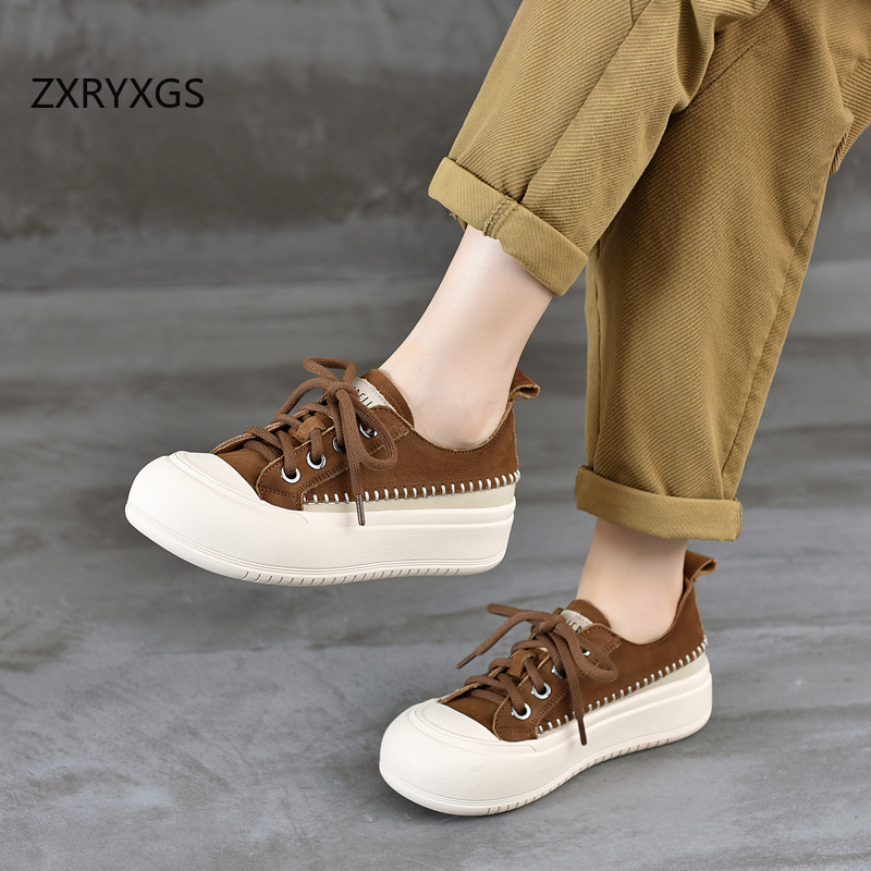 ZXRYXGS Neue Schnür-Sneaker au – Women Shoes Size 4 In Cm Bewertung und Preis