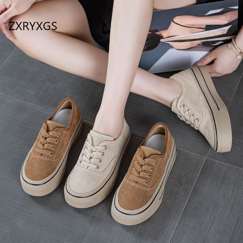 ZXRYXGS Neue Herbst-Schnürschu – Women Shoes Size 4 In Cm Bewertung und Preis