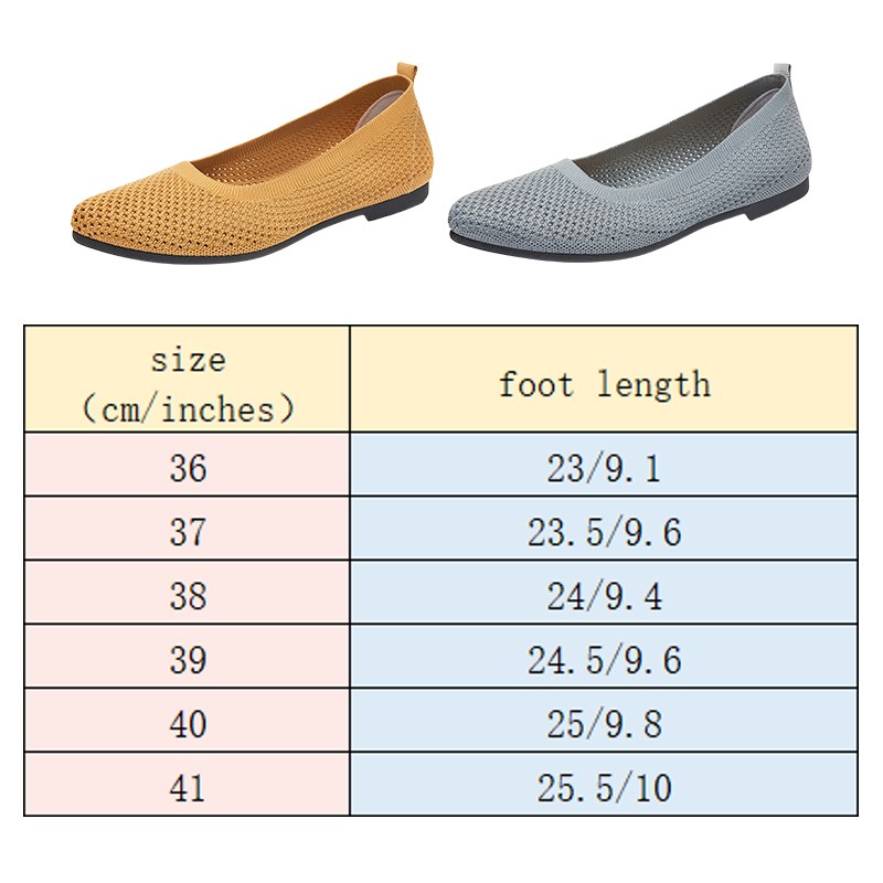 Flache Damenschuhe, gestrickte – Loafer Flat Women Bewertung und Preis