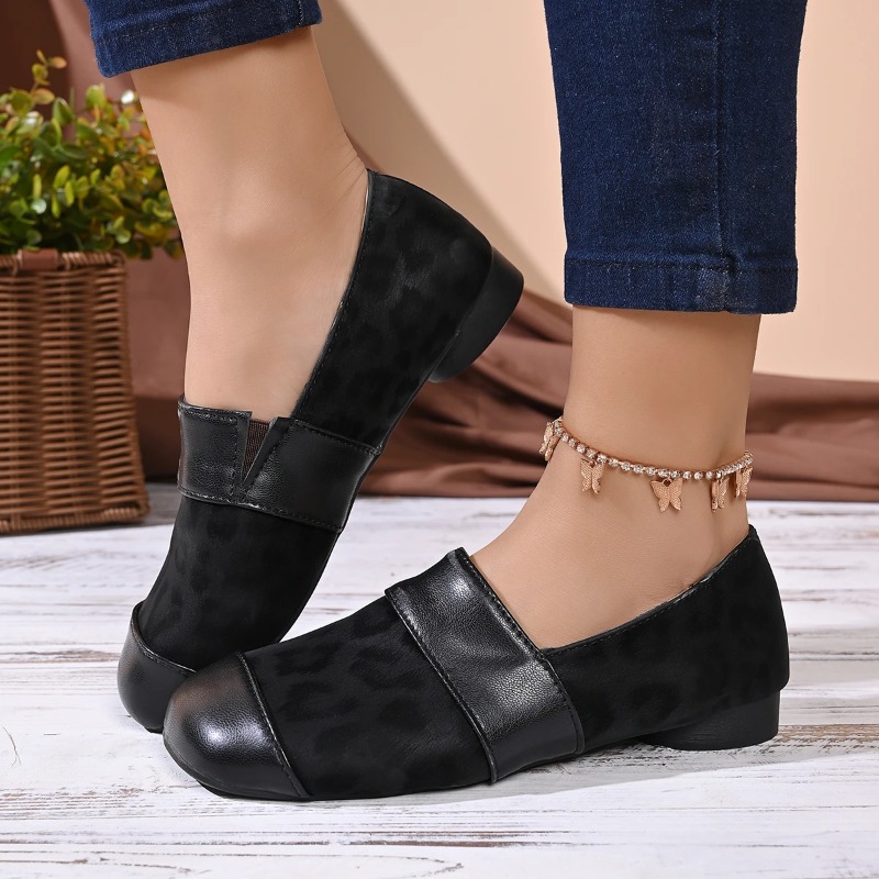 Damenmode-Loafer mit Leoparden – Loafer Flat Women Bewertung und Preis