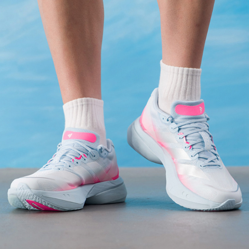 Adidas Rosa Weiß Blau Laufschu – Women'S Shoes Pink Adidas Bewertung und Preis