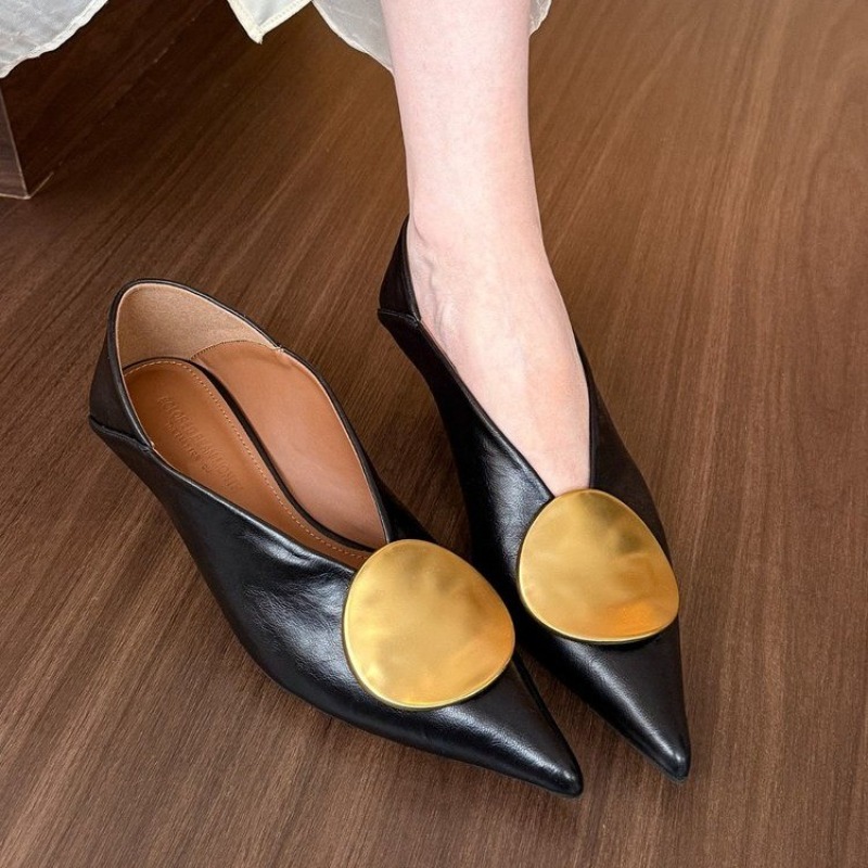 2025 frühling Sommer Spitz Sch – Women Shoes Heels Bewertung und Preis