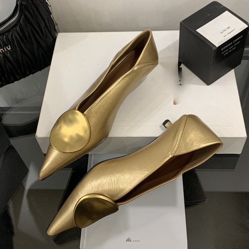 2025 frühling Sommer Spitz Sch – Women Shoes Heels Bewertung und Preis