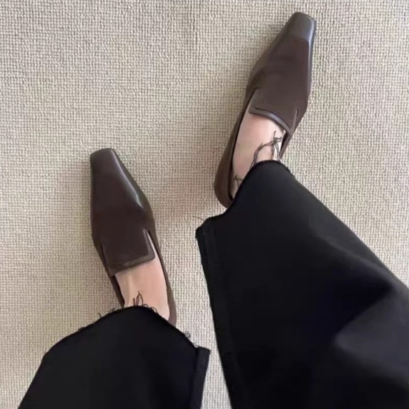 Retro Quadratische Spitze Tief – Women Shoes Heels Bewertung und Preis