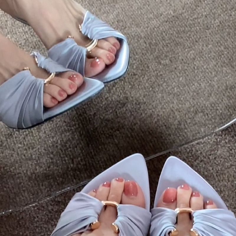Sommer Neue Mode Offene Flache – Wide Fit Heels Bewertung und Preis