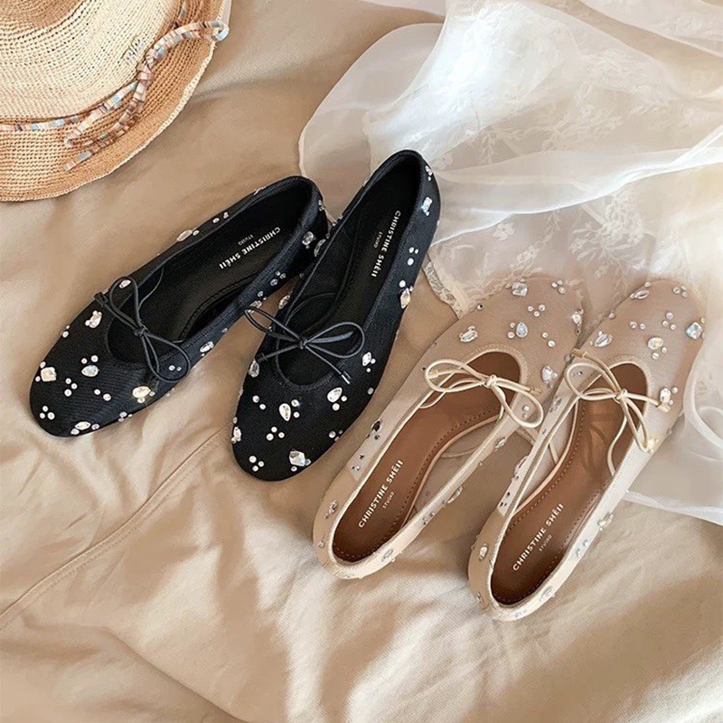 Elegante Damen-Ballerinas mit  – Women Shoes Heels Bewertung und Preis