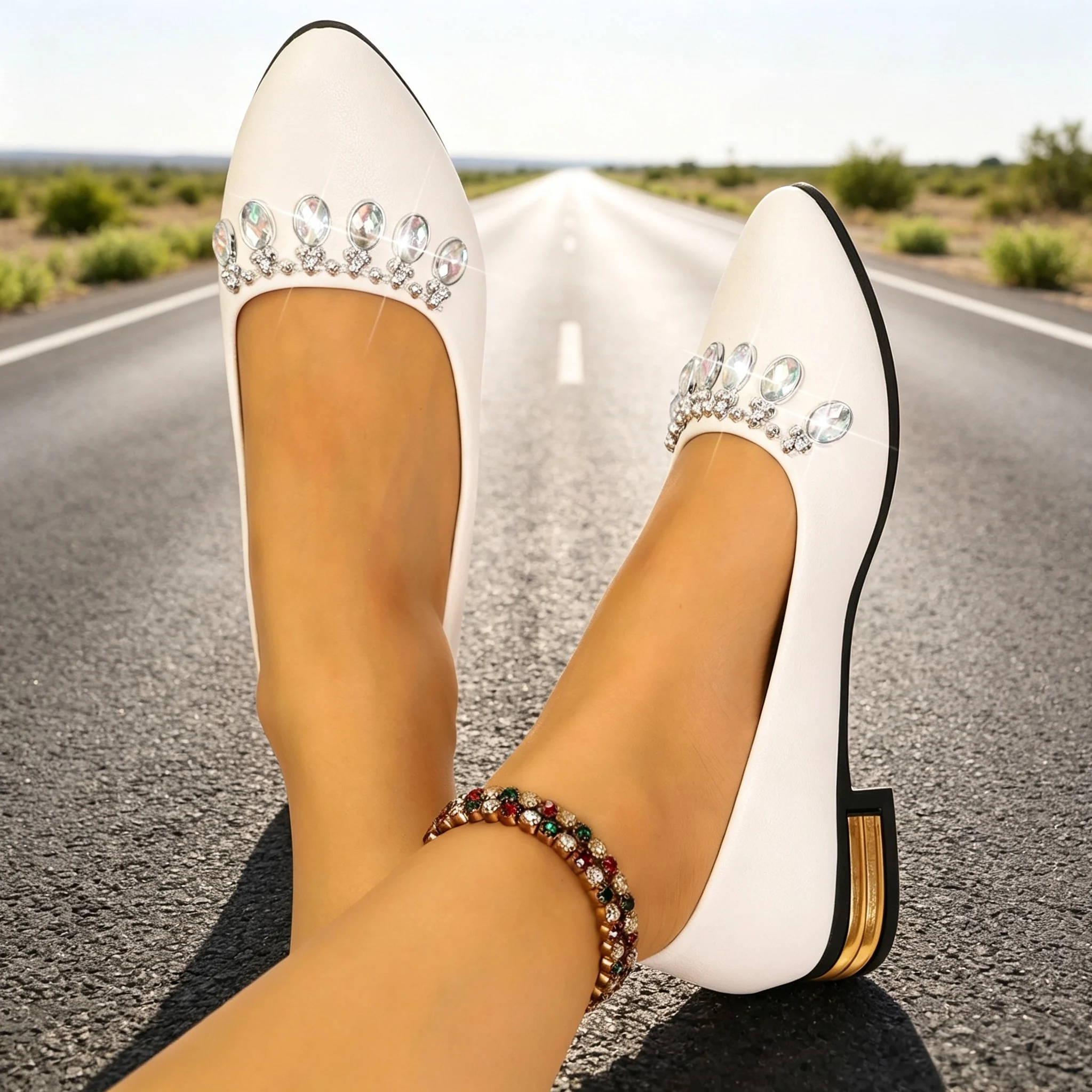 Damen Flache Schuhe mit Spitze – Loafer Flat Women Bewertung und Preis