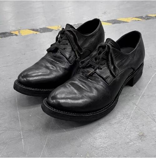 Heiße Männer Schwarz Kuh Echt  – Women Shoes Size 4 In Cm Bewertung und Preis