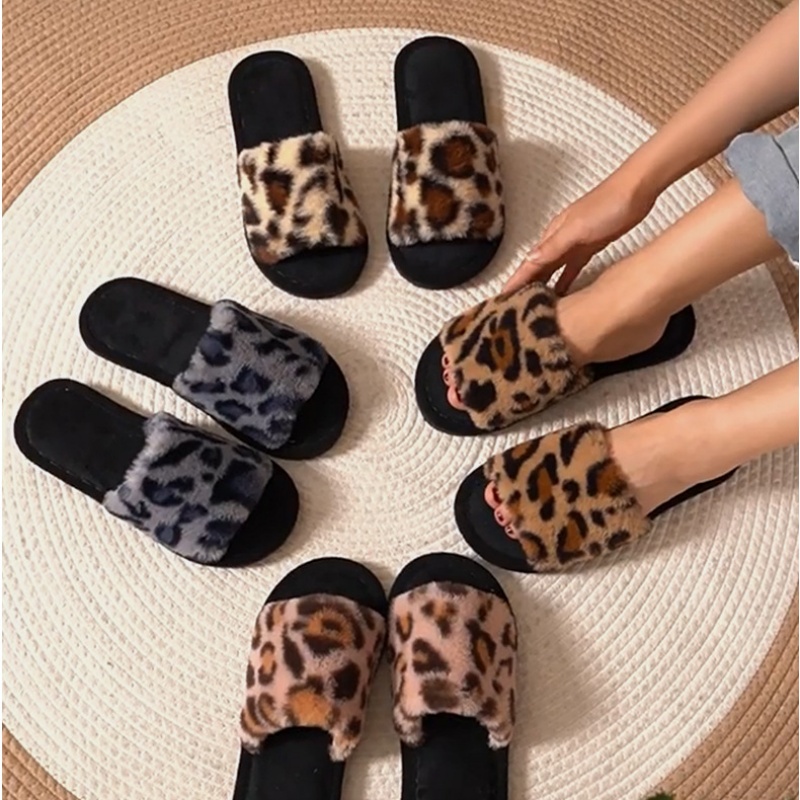 2025, Winter warme, flauschige – Leopard Print Heels Bewertung und Preis