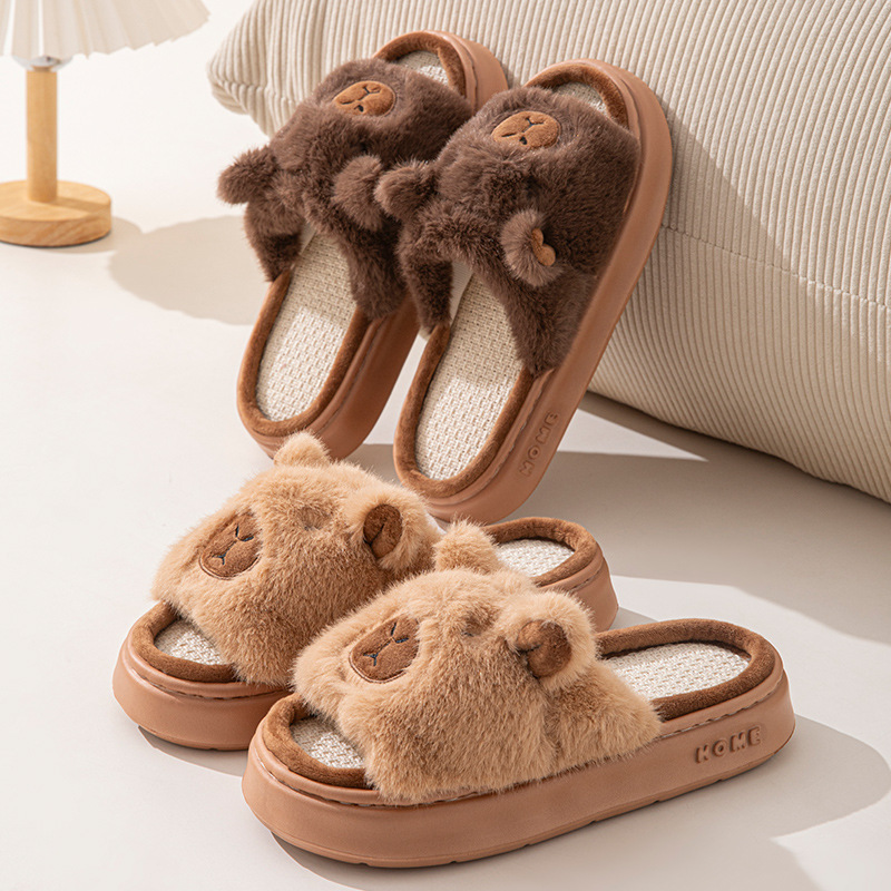 Hanf-Cartoon-Damen-Hausschuhe: – Loafer Flat Women Bewertung und Preis