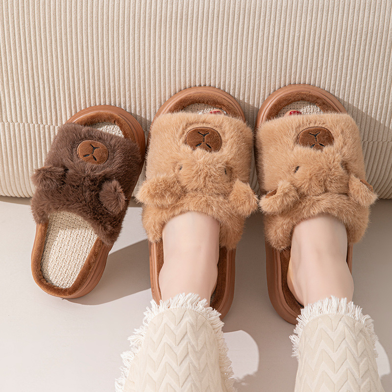 Hanf-Cartoon-Damen-Hausschuhe: – Loafer Flat Women Bewertung und Preis