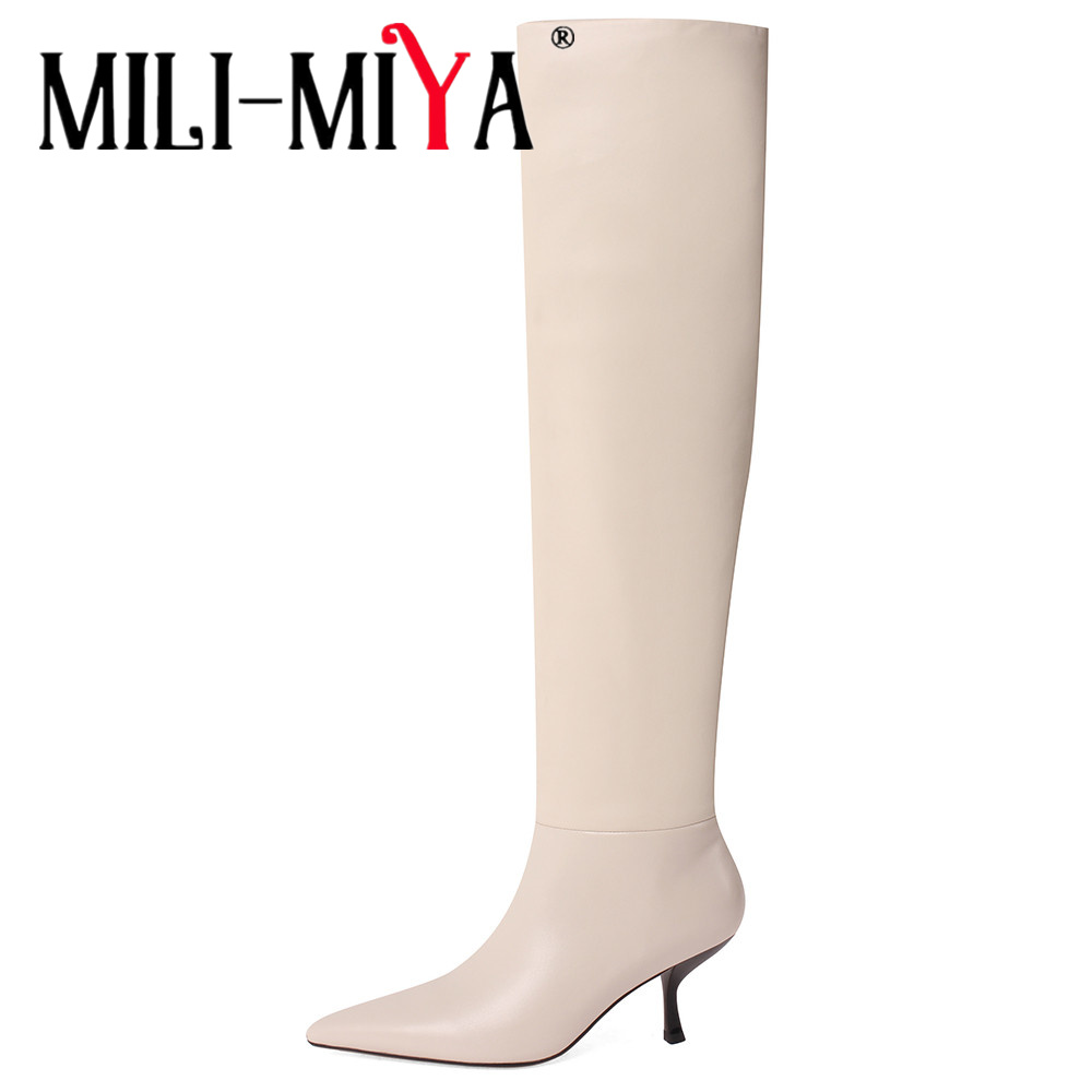 MILI-MIYA Damen-Kniestrümpfe,  – Wide Fit Heels Bewertung und Preis
