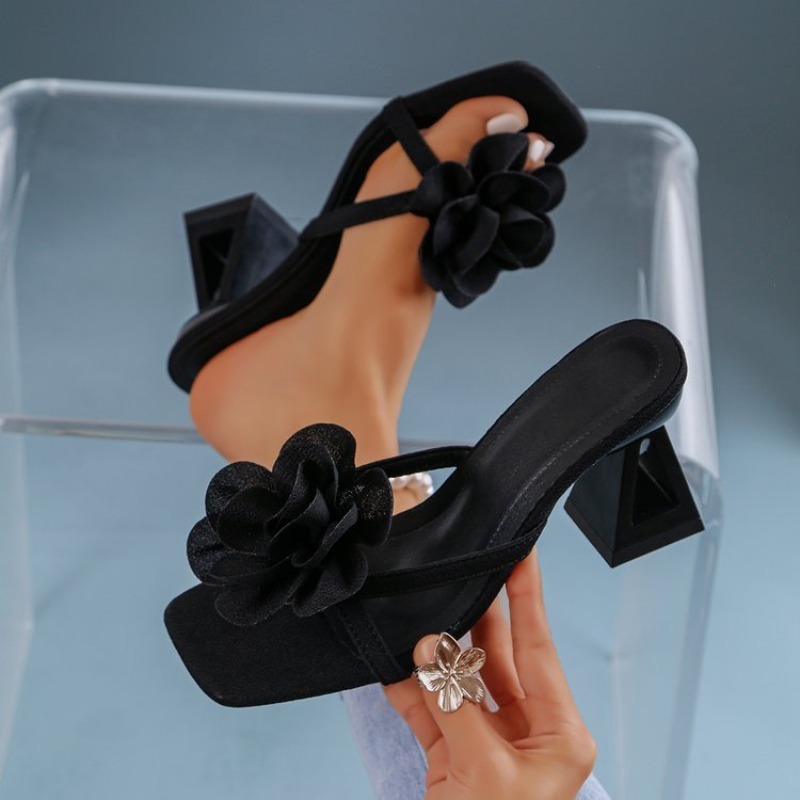Damen-Sandalen mit 3D-Blumende – Women'S Shoes Quality Bewertung und Preis