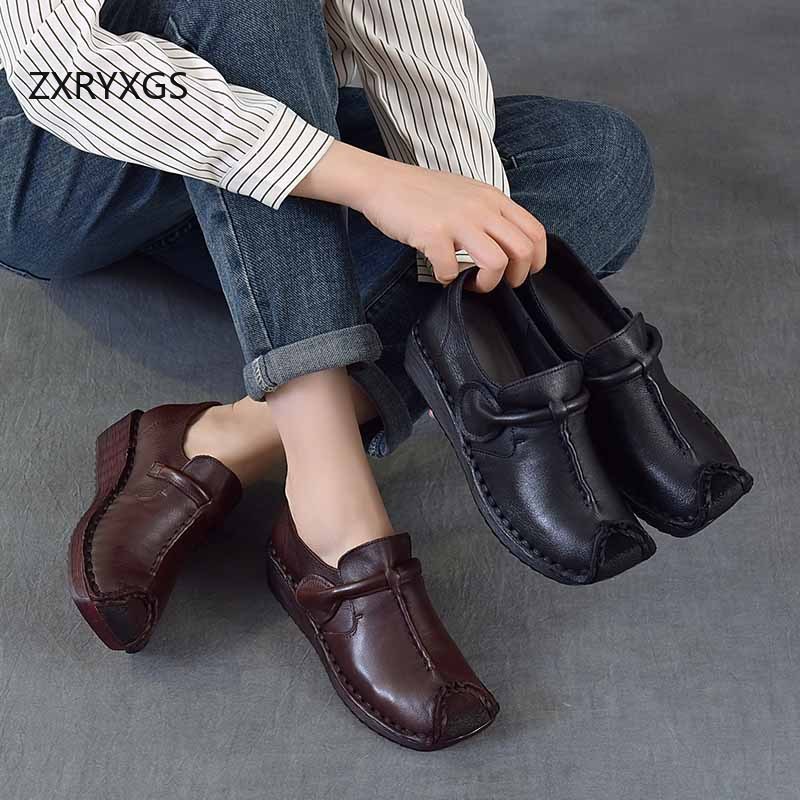 ZXRYXGS Klassische Retro-Schuh – Women Shoes Size 4 In Cm Bewertung und Preis